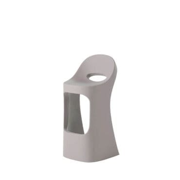 Slide - Sgabello Alto Amèlie Sit up dove grigio