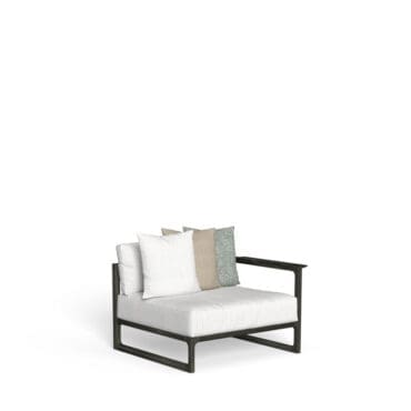 Talenti – Divano modulare Thea SX Palissandro Dune white
