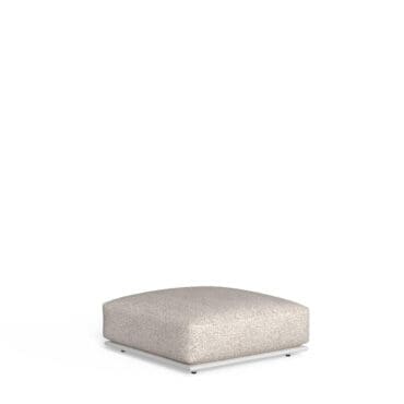 Talenti - Pouf Tressè white gardenia