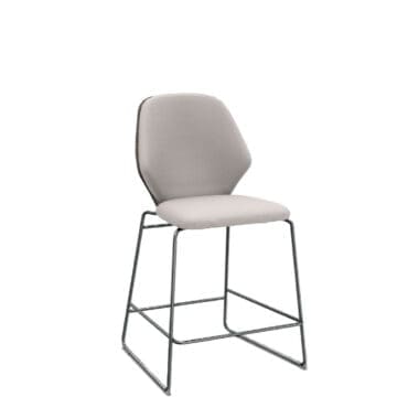 B&B Italia - Sgabello basso Crinoline con cuscino schienale cat.A