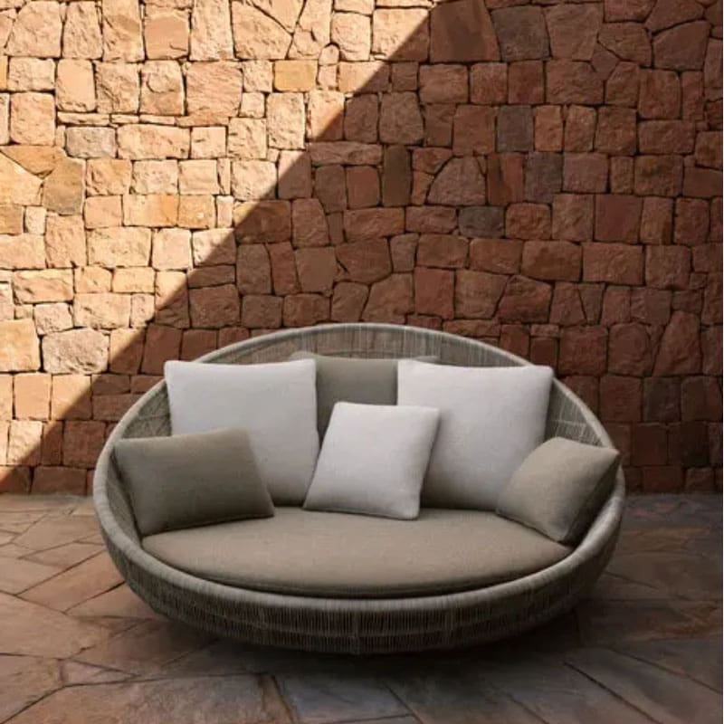 B&B Italia Divano circolare outdoor Canasta '13 con cuscino sedile e schienale 2 Longho Design Palermo