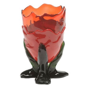 Corsi Design - Vaso Clear Extra Colour XXL dark ruby matt red bottle green