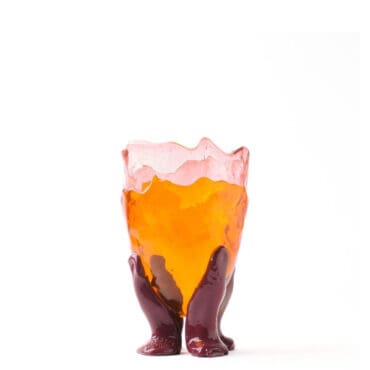 Corsi Design - Vaso Clear Extra Colour clear pink clear orange and matt cherry S
