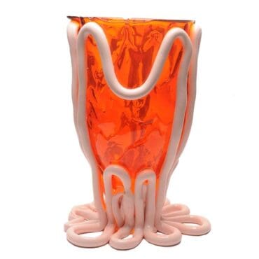 Corsi Design Vaso Indian Summer XXL arancione trasparente rosa pastello opaco Longho Design Palermo