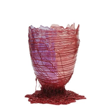 Corsi Design - Vaso Spaghetti Extra Colour L clear lilac rose pink matt bordeaux