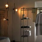 Flos - Lampada a sospensione Parentesi nera