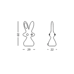 Slide - Scultura Bunny