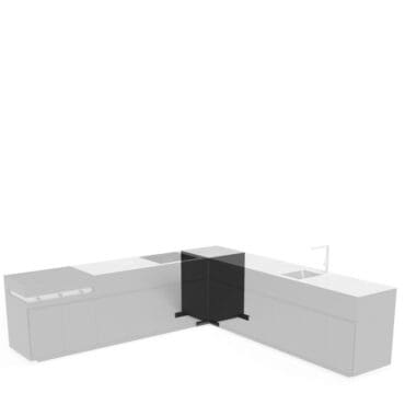 Talenti Angolo Tikal black Longho Design Palermo