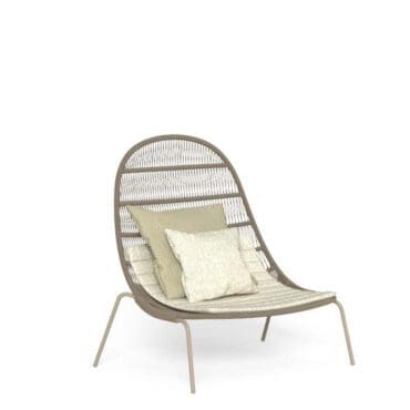 Talenti Poltrona Lounge Panama Dove sand Longho Design Palermo