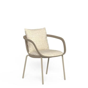 Talenti Poltrona pranzo Panama Dove sand Longho Design Palermo