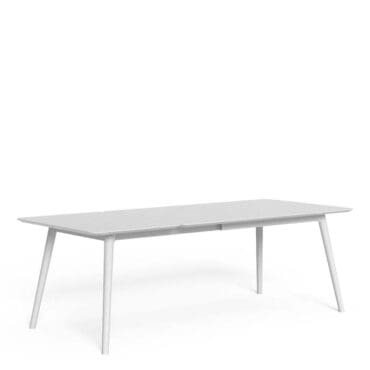 Talenti Tavolo da pranzo estendibile Moon Alu Full 160x95 white Longho Design Palermo