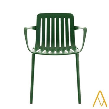 Magis - Sedia con braccioli Plato colorata