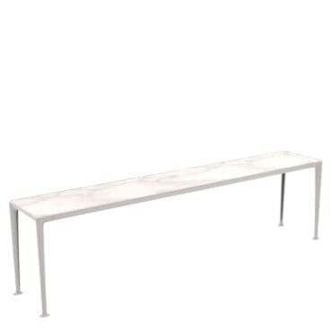 BeB Italia Console Mirto Outdoor top gres bianco 250x45 Longho Design Palermo