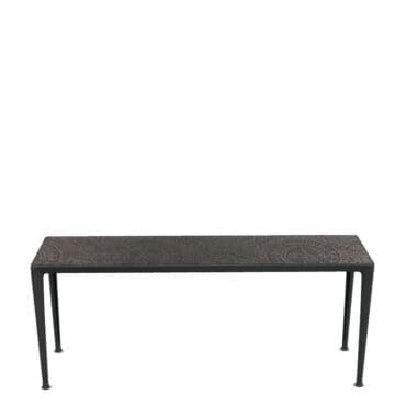 BeB Italia Console Mirto Outdoor top pietra lavica antracite 162x42 Longho Design Palermo