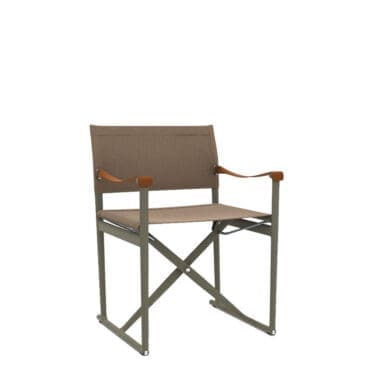 BeB Italia Sedia con braccioli naturali outdoor Mirto laguna naturale salvia Longho Design Palermo