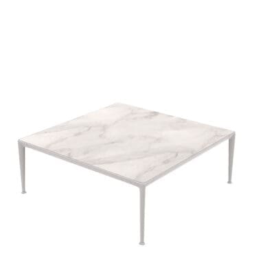BeB Italia Tavolino quadrato Mirto Outdoor 120x120 top gres bianco Longho Design Palermo