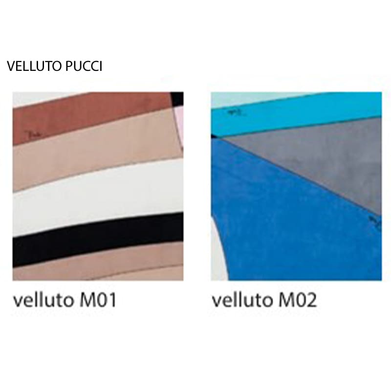 Cappellini Poltrona Rive Droite velluto Pucci LONGHO Design