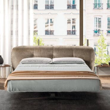 Lago - Letto Bounty 204x232 tessuto cat.B