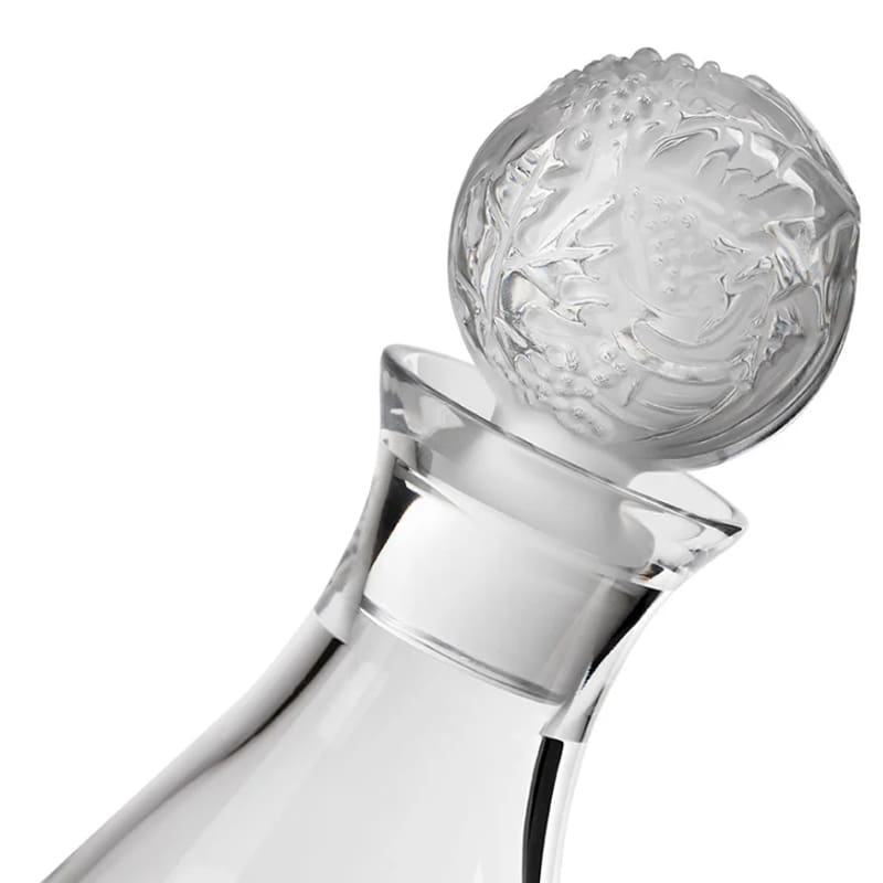 Lalique Decantermerlot cristallo longho design palermo 1