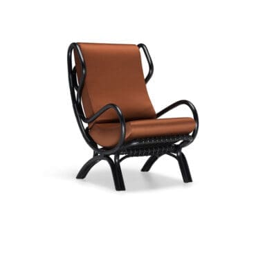 Molteni - Poltrona Continuum D.163.7 tessuto cat.A