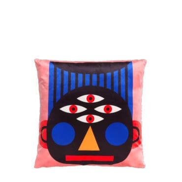 Qeeboo - Cuscino Oggian Face