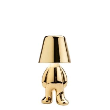 Qeeboo - Lampada Tom Golden Brothers oro LED
