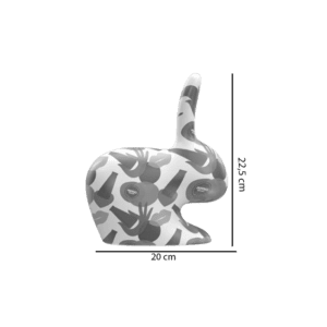 Qeeboo - Rabbit XS Edition Campari Bianco