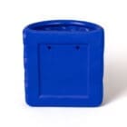 Seletti Vaso da parete Magna Graecia Onde blu cobalto 1 Longho Design Palermo