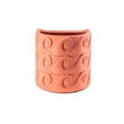 Seletti Vaso da parete Magna Graecia Onde terracotta Longho Design Palermo