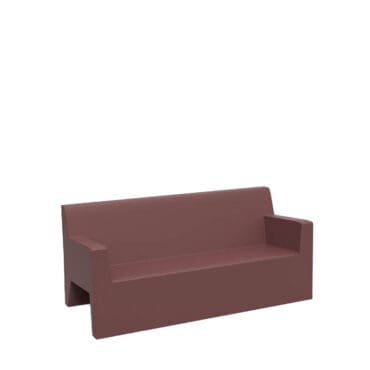 Vondom - Divano Jut polietilene purjai rosso