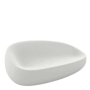 Vondom - Divano Stone polietilene bianco