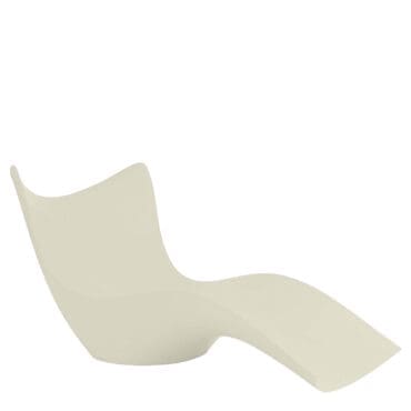 Vondom - Lettino Surf polietilene ecrù