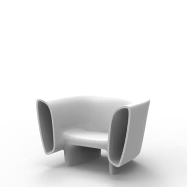 Vondom - Poltrona Bum Bum polietilene bianco