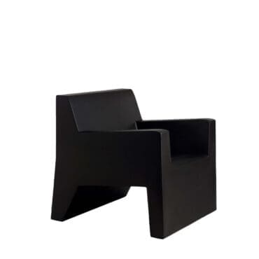 Vondom - Poltrona Lounge Jut polietilene nero