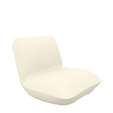 Vondom - Sedia Lounge Pillow polietilene ecrù
