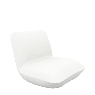 Vondom - Sedia Lounge Pillow polietilene ghiaccio