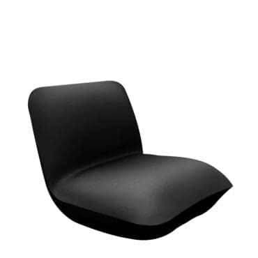 Vondom - Sedia Lounge Pillow polietilene nero