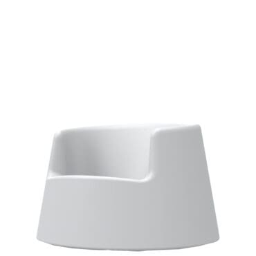 Vondom - Sedia a dondolo Roulette polietilene bianco