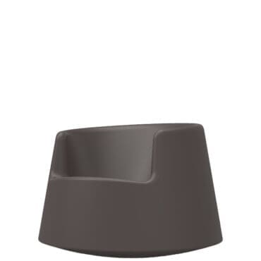 Vondom - Sedia a dondolo Roulette polietilene bronzo