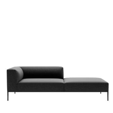 B&B Italia - Chaise longue Michel Effe L 228 tessuto cat.B