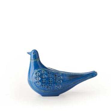 Bitossi Ceramiche - Figura di Colomba Rimini blu