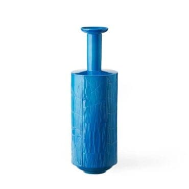 Bitossi Ceramiche - Vaso C Guadalupe blu H49