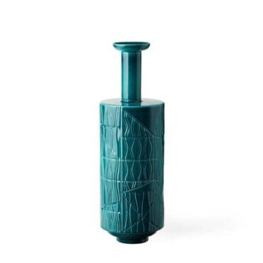 Bitossi Ceramiche - Vaso C Guadalupe verde H49