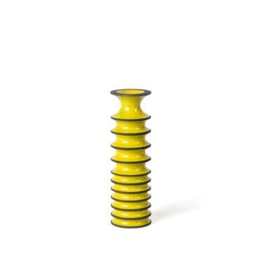 Bitossi Ceramiche - Vaso Revolver giallo