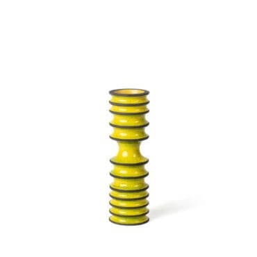 Bitossi Ceramiche - Vaso Revolver giallo