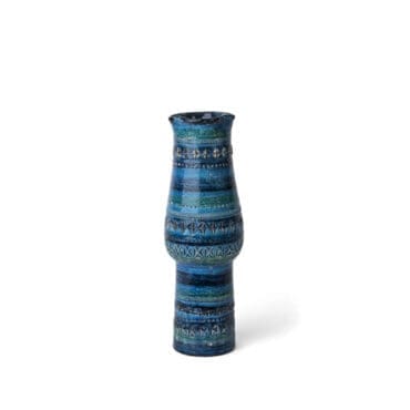 Bitossi Ceramiche - Vaso Versatoio Rimini blu H35