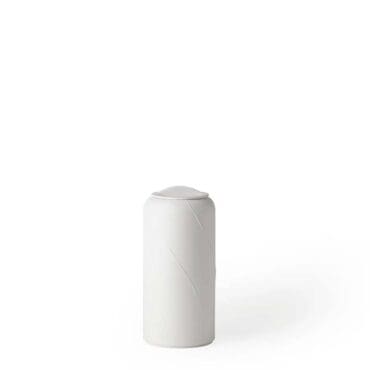 Bitossi Ceramiche - Vaso con coperchio bianco