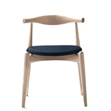 Carl Hansen & Søn - Sedia CH20 Elbow rovere sapone pelle Loke 7310