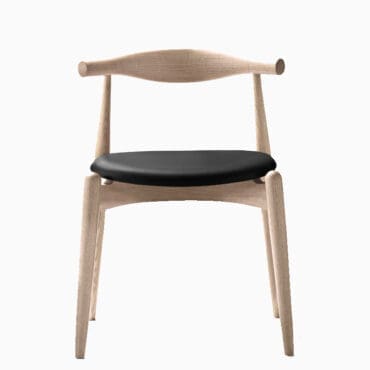 Carl Hansen & Søn - Sedia CH20 Elbow rovere sapone pelle Thor 301