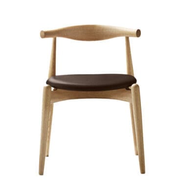 Carl Hansen & Søn - Sedia CH20 Elbow rovere sapone pelle Thor 306